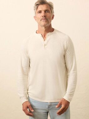 Faherty Long-Sleeve Cloud Henley